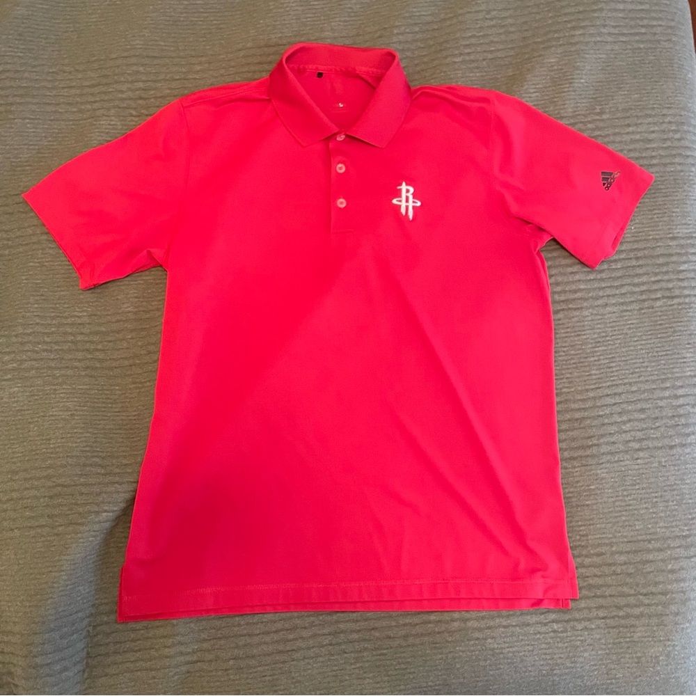 Houston Rockets Red Polo Shirt